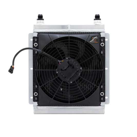 Mishimoto Universal Heat Exchanger Kit - With Integrated 1 x 12in Brushless Fan