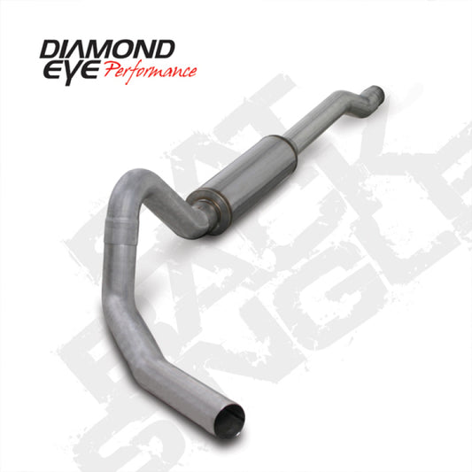 Diamond Eye KIT 4in Catback Single AL: 03-06 FORD 6.0L EXCURSION