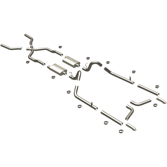 MagnaFlow Sys C/B 55-57 Chevy Bel-Air