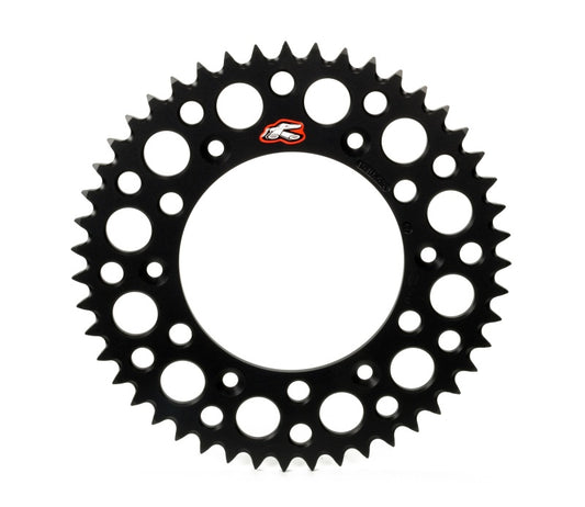 Renthal 89-01 Suzuki RM 80/ 2002 Yamaha YZ85 Rear Grooved Sprocket -Black 428-49P Teeth