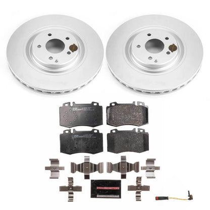 Power Stop 03-06 Mercedes-Benz CLK500 Front Euro-Stop Brake Kit