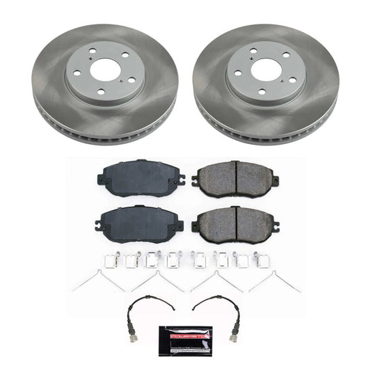 Power Stop 93-94 Lexus LS400 Front Semi-Coated Rotor Kit