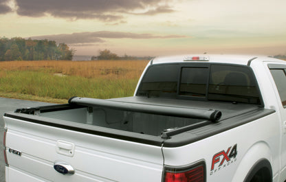 Lund 19-23 Ford Ranger (5ft Bed) Genesis Roll Up Tonneau Cover - Black