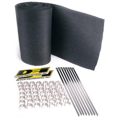 DEI Exhaust Wrap Kit - 8 Cylinder - Speed Sleeves - Black