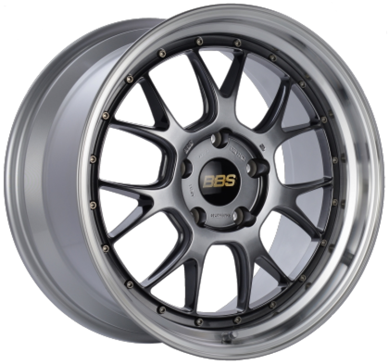 BBS LM-R 20x11 5x120 ET40 Diamond Black Center / Diamond Cut Lip Wheel -82mm PFS/Clip Required - Precision R