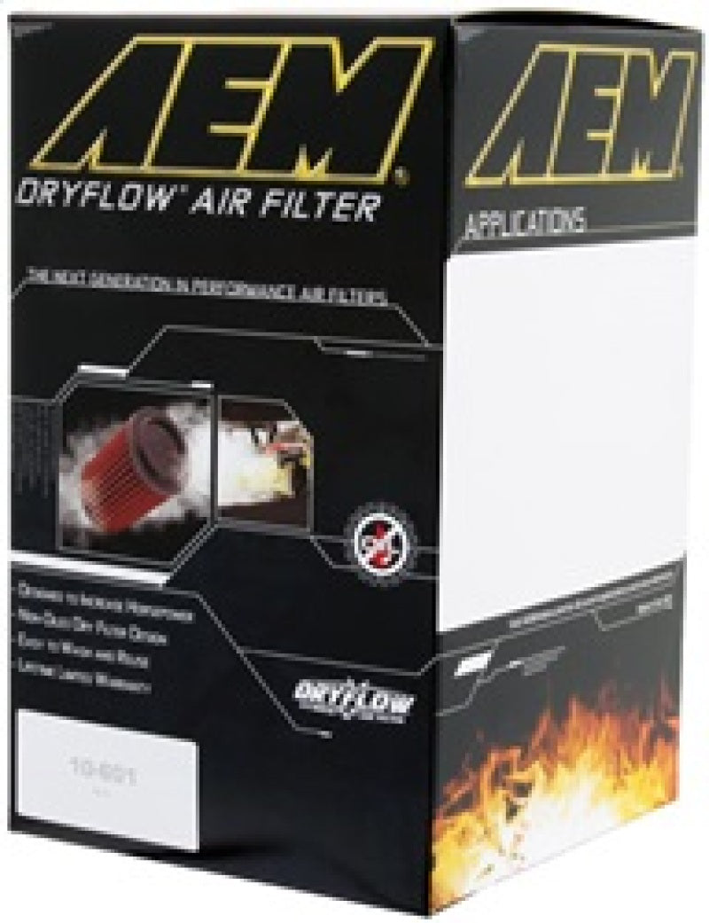 AEM 2-3/4in x 6-7/8in Oval Dryflow Air Filter