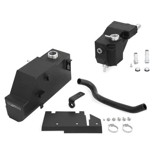 Mishimoto 11-19 Ford 6.7L Powerstroke Expansion Tank Kit - Micro-Wrinkle Black