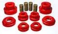 Energy Suspension 95-98 Nissan 240SX (S14) Black Rear Subframe Insert Set (Must reuse all metal part