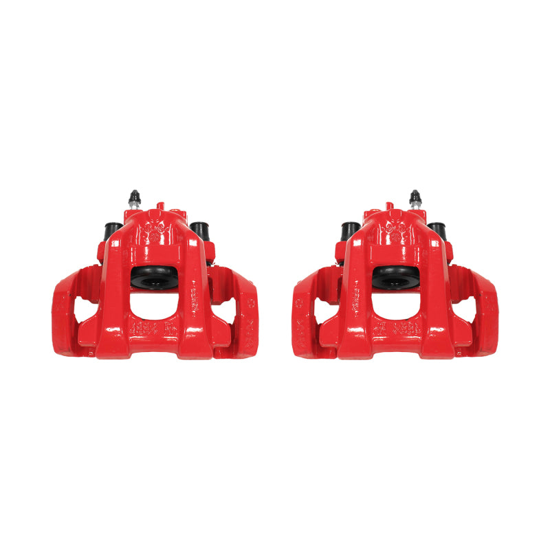 Power Stop 11-17 Dodge Durango Rear Red Calipers w/Brackets - Pair