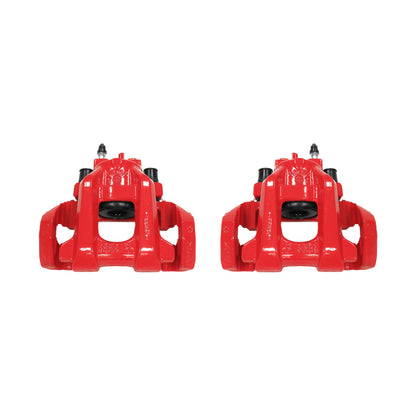 Power Stop 11-17 Dodge Durango Rear Red Calipers w/Brackets - Pair