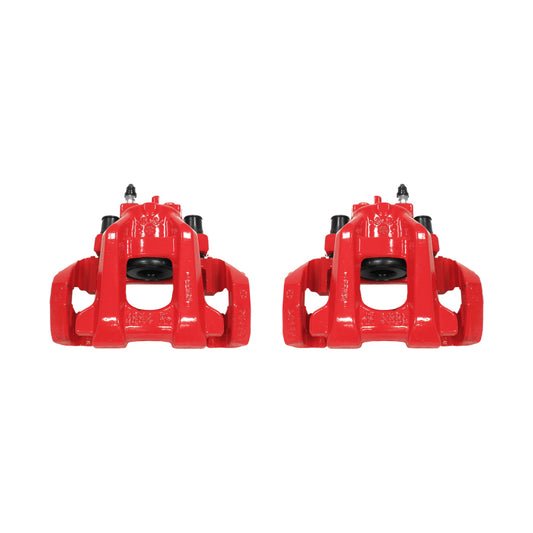 Power Stop 11-17 Dodge Durango Rear Red Calipers w/Brackets - Pair