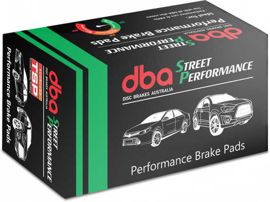 DBA 07-22 Nissan GT-R R35 Front Street Performance Brake Pad Kit