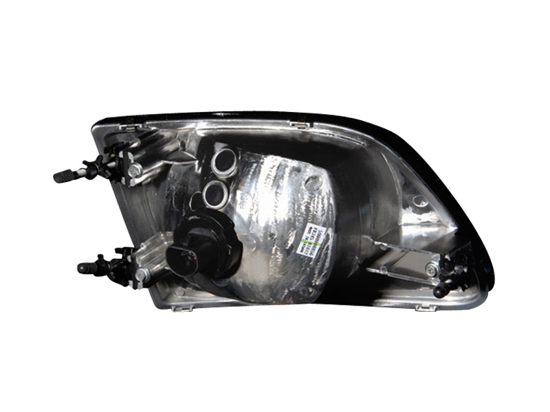 ANZO 1997.5-2003 Ford F-150 Crystal Headlights Black G2