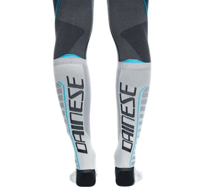 Dainese Dry Long Socks Black/Blue Size - 36/38