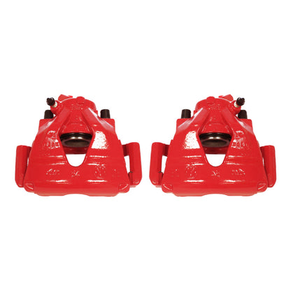 Power Stop 99-10 Volkswagen Beetle Front Red Calipers w/Brackets - Pair