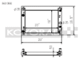 Koyo 05-13 Chevrolet Corvette C6 Racing Radiator