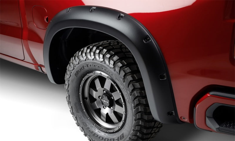 Bushwacker 07-14 GMC Sierra 2500 HD Forge Style Flares 4pc - Black