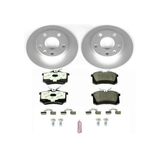 Power Stop 02-06 Audi A4 Rear Euro-Stop Brake Kit