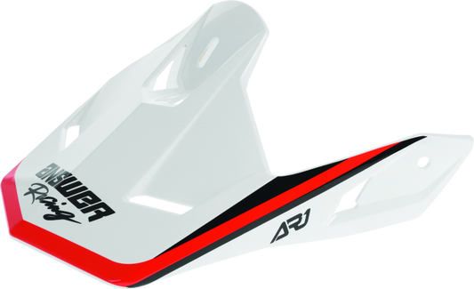 Answer AR1 Vivid Visor Red/Fluorescent Red - Youth