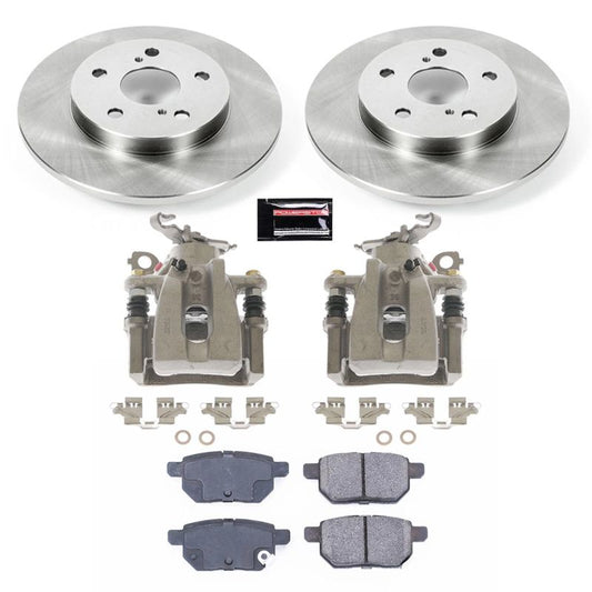 Power Stop 09-10 Pontiac Vibe Rear Autospecialty Brake Kit w/Calipers