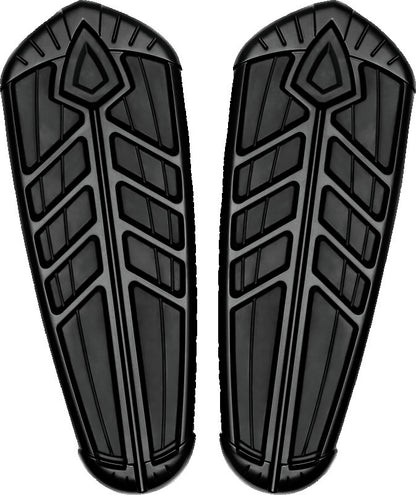 Kuryakyn Spear Driver Floorboard Inserts Satin Black