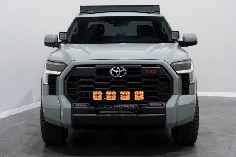 Diode Dynamics 2022 Toyota Tundra SS5 Grille CrossLink Lightbar Kit Sport - White Combo