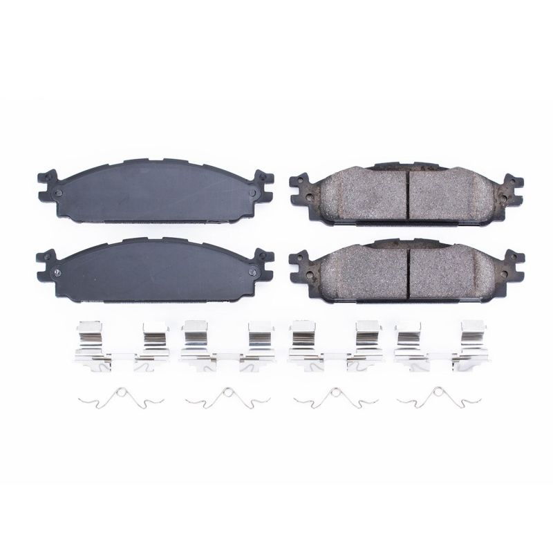 Power Stop 11-19 Ford Explorer Front Z17 Evolution Ceramic Brake Pads w/Hardware