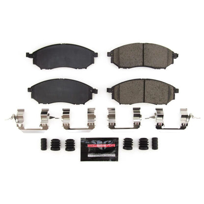 Power Stop 06-12 Infiniti FX35 Front Z23 Evo Sport Brake Pads w/Hardware