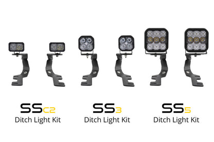 Diode Dynamics Stage Series Ditch Light Kit for 2019-Present Ram C2 - Yellow Pro Combo