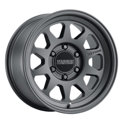 Method MR316 17x8.5 0mm Offset 6x120 67mm CB Matte Black Wheel