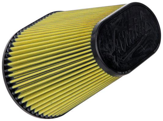 Airaid Universal Air Filter - Cone 6in FLG x 10-3/4x7-3/4in B x 7-1/4x4-3/in T x 9in H - Synthaflow