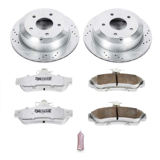 Power Stop 05-06 Pontiac GTO Rear Z26 Street Warrior Brake Kit