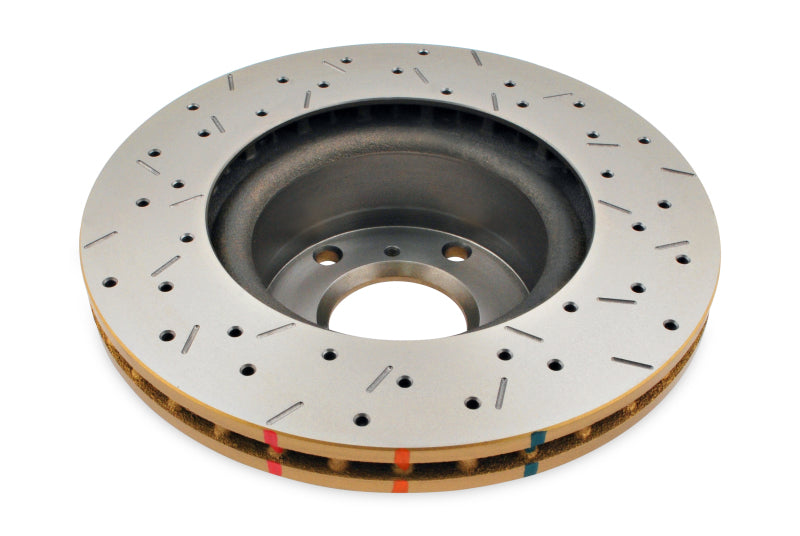 DBA 15-20 Ford Mustang GT Perf Package (380mm Front Rotor) Rear 4000 Series Drilled & Slotted Rotor