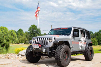 Fishbone Offroad 07-18 Jeep Wrangler JK Barracuda Modular Front Bumper - Base