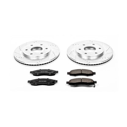 Power Stop 04-05 Infiniti QX56 Front Z23 Evolution Sport Brake Kit