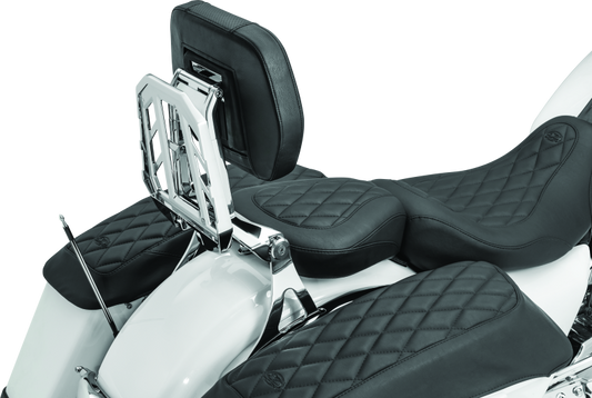 Kuryakyn Neo Driver & Passenger Backrest Chrome