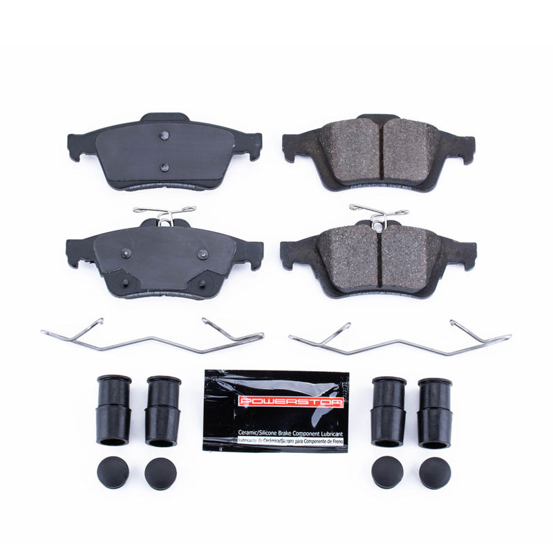 Power Stop 2016 Ford Focus Rear Z23 Evolution Sport Brake Pads w/Hardware