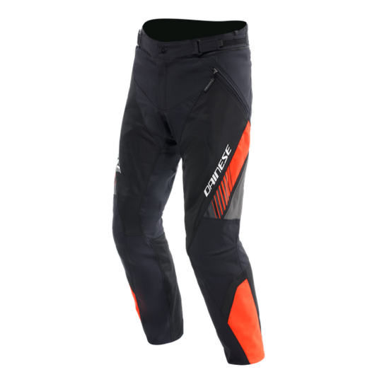 Dainese Drake 2 Air Absoluteshell Pants Black/Red Fluorescent Size - 44