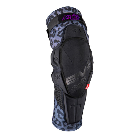 EVS Slayco96 Knee Guard Pair Ghost/Leopard - Small/Medium