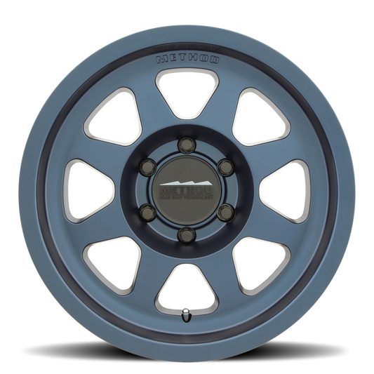 Method MR701 18x9 +25mm Offset 5x150 110.5mm CB Bahia Blue Wheel