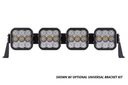 Diode Dynamics SS5 Sport Universal CrossLink 4-Pod Lightbar - Yellow Combo