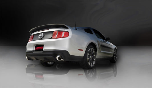 Corsa 2011-2014 Ford Mustang GT/Boss 302 5.0L V8 Polished Xtreme Axle-Back Exhaust