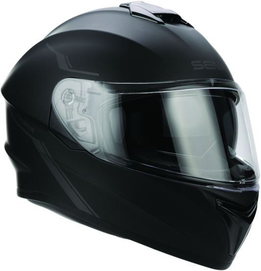 Sena Technologies Outforce Full Face Bluetooth Helmet Matte Black - Small