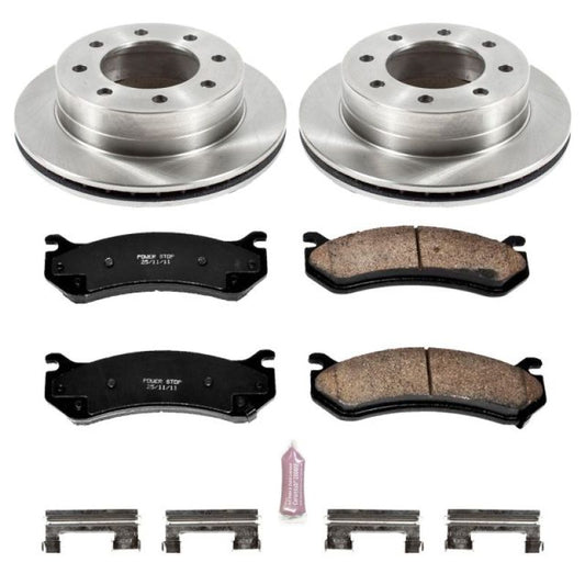 Power Stop 2003 Chevrolet Silverado 1500 HD Rear Autospecialty Brake Kit