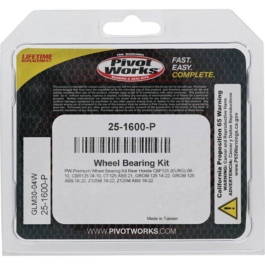 Pivot Works Pw Premium Wheel Bearing