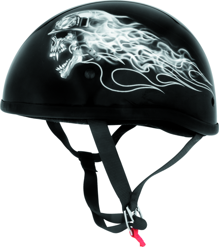 Skid Lids Biker Skull Original Helmet - Large