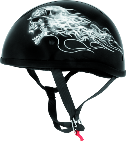 Skid Lids Biker Skull Original Helmet - Large