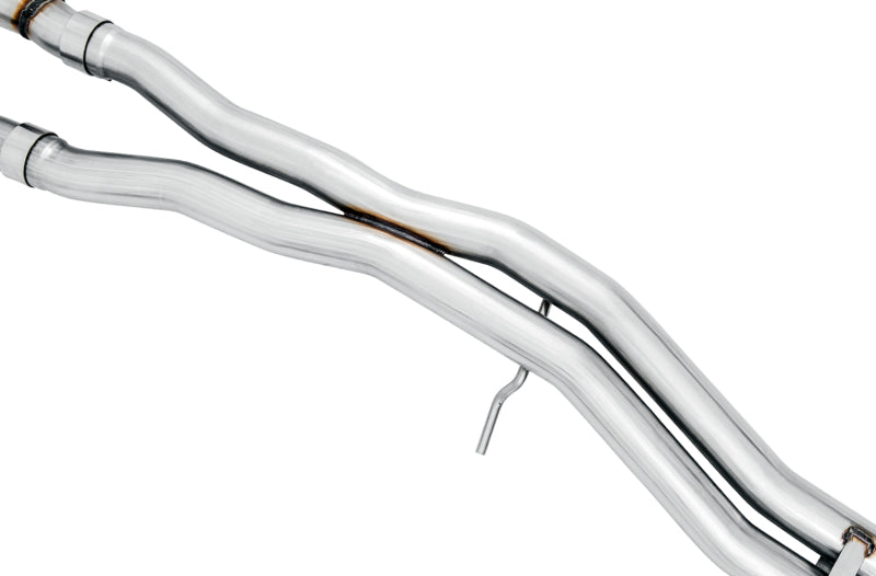 AWE Tuning Audi B9 SQ5 Non-Resonated Touring Edition Cat-Back Exhaust - No Tips (Turn Downs) - Precision R