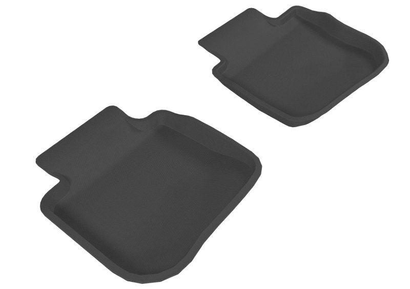 3D MAXpider 2010-2014 Subaru Legacy/Outback Kagu 2nd Row Floormats - Black