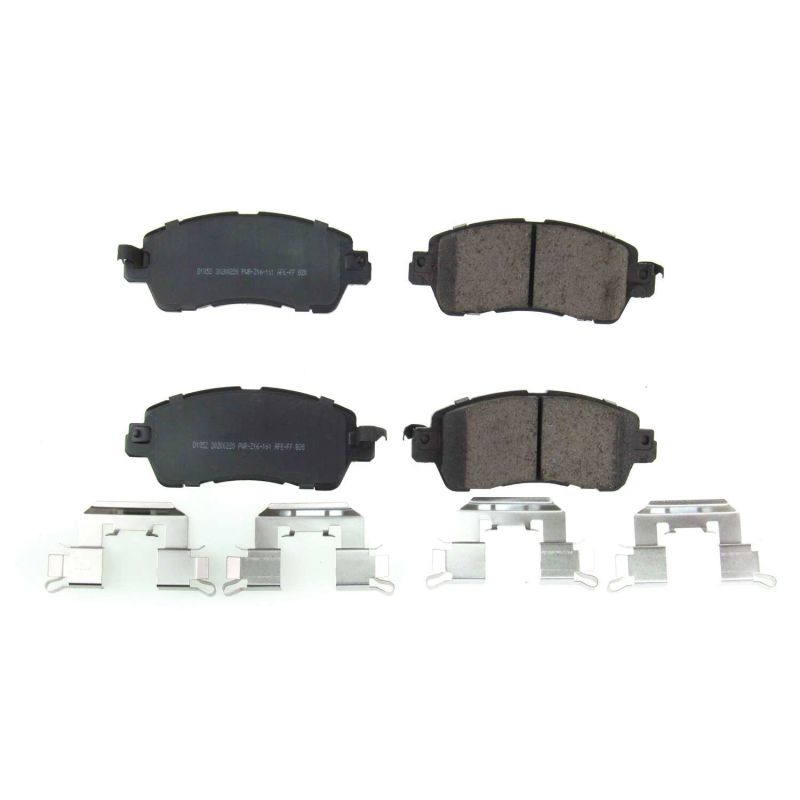 Power Stop 2016 Scion iA Front Z17 Evolution Ceramic Brake Pads w/Hardware